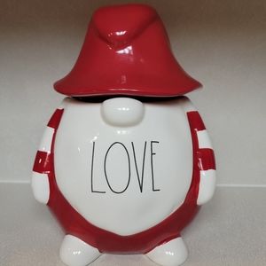 Rae Dunn Valentine's Love Gnome Canister!